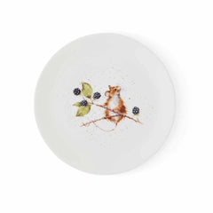 Royal Worcester Wrendale Designs Coupe Dinner Plate (Squirrel) Set of 4