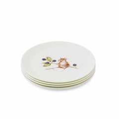 Royal Worcester Wrendale Designs Coupe Plate (Mouse) Set of 4