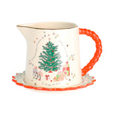 Cath Kidston Christmas Star Gravy Jug & Saucer Set - Cook N Dine