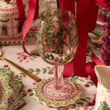 Cath Kidston Dolly Rose Wine Glasses, Set of 2 - Cook N Dine