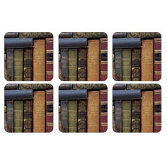 Pimpernel Archive Books Coasters Set of 6