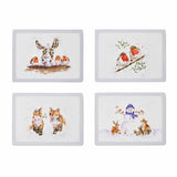 Pimpernel for Royal Worcester Wrendale Designs Christmas Placemats Set of 4 - Cook N Dine