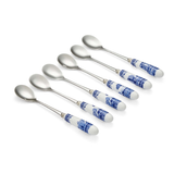 Spode Blue Italian Tea Spoons Set of 6 - Cook N Dine