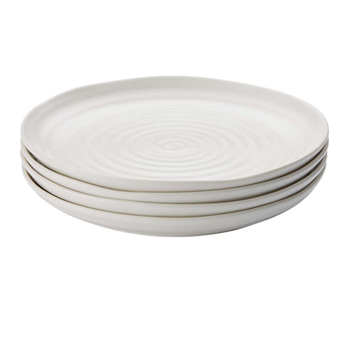 Sophie Conran for Portmeirion Round Coupe Buffet Plate, Set of 4