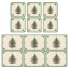 Pimpernel for Spode Christmas Tree Placemats & Coasters Set of 6