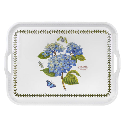 Portmeirion Botanic Garden Handled Serving Tray - Hydrangea