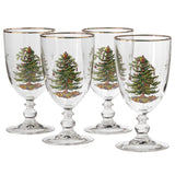 Spode Christmas Tree Goblet 16oz Set of 4 - Cook N Dine