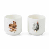 Royal Worcester Wrendale Designs Egg Cups (Chickens) Set of 2 - Cook N Dine